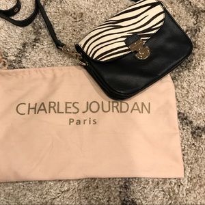 Authentic Charles Jourdan crossbody with dustbag